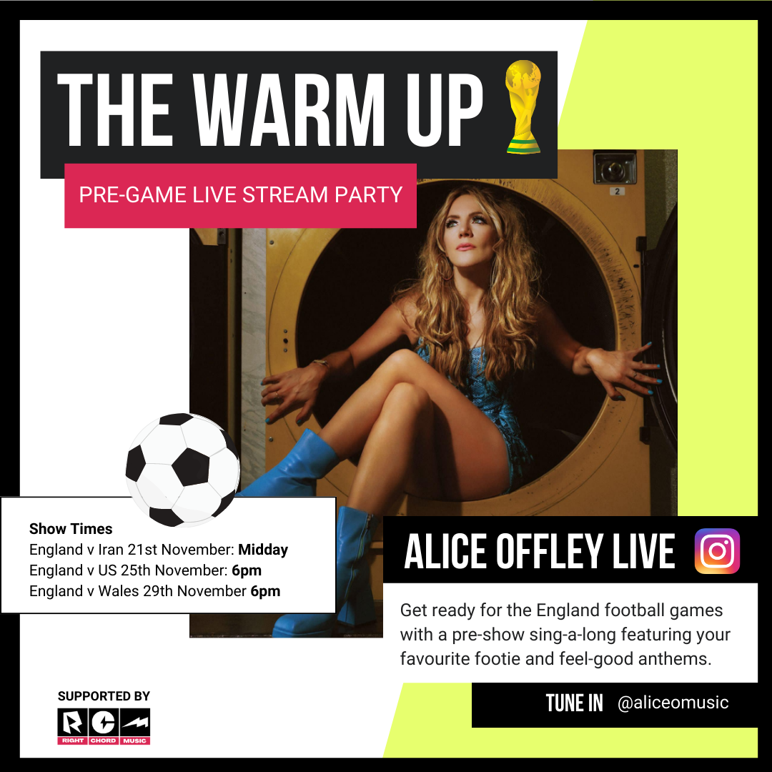 Alice Offley Launches The Warm Up 'World Cup PreGame Parties' Right